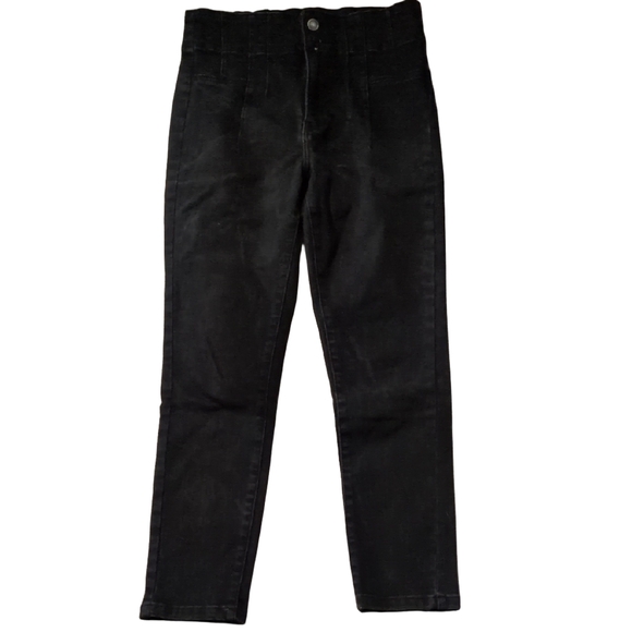 Free People Black 2 Button Jeans Size 30 - Picture 1 of 7